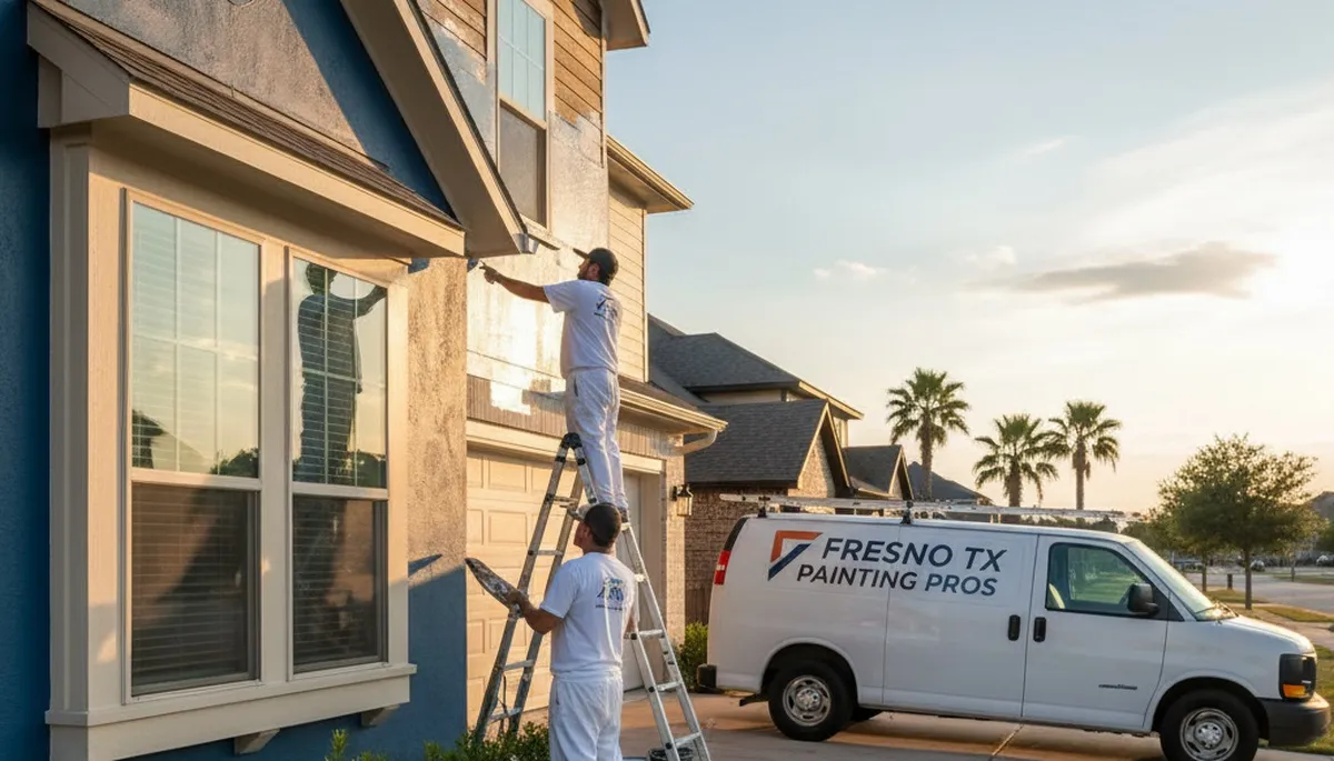 Professional painters in Houston, TX providing residential and commercial painting services