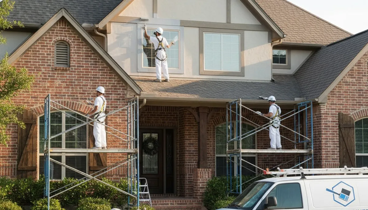 Houston, TX painting contractor serving residential and commercial interior and exterior projects