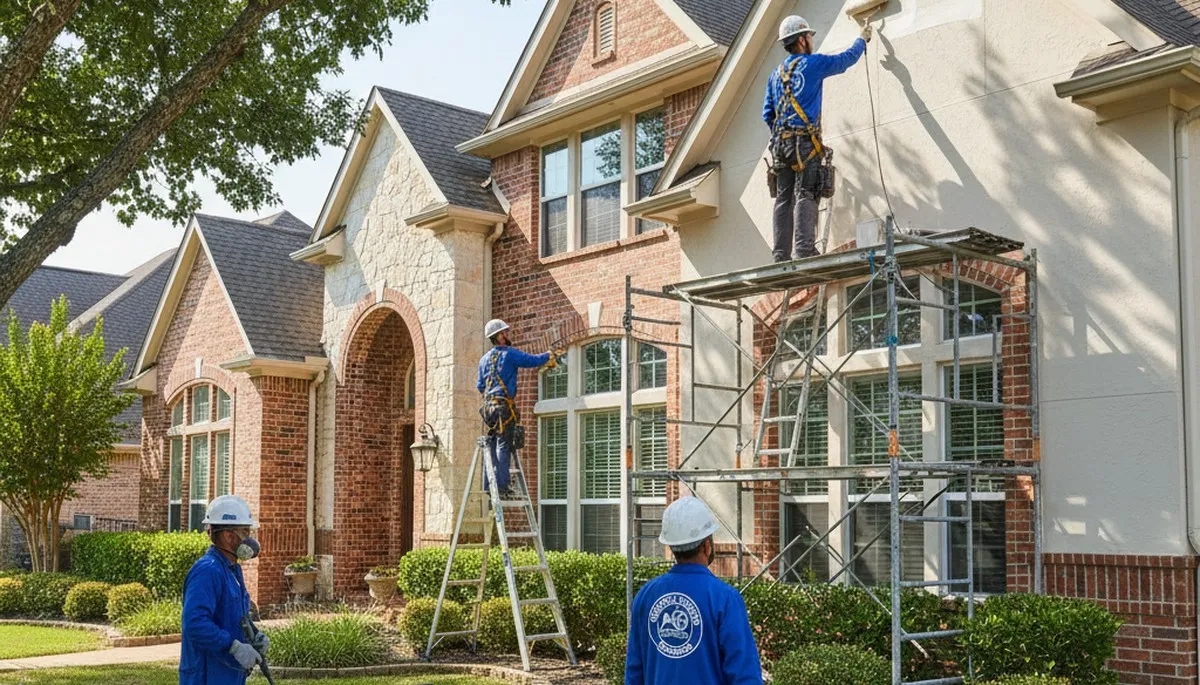 Houston, TX painting contractor serving residential and commercial interior and exterior projects
