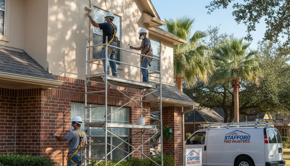 Houston, TX painting contractor providing professional residential and commercial painting services
